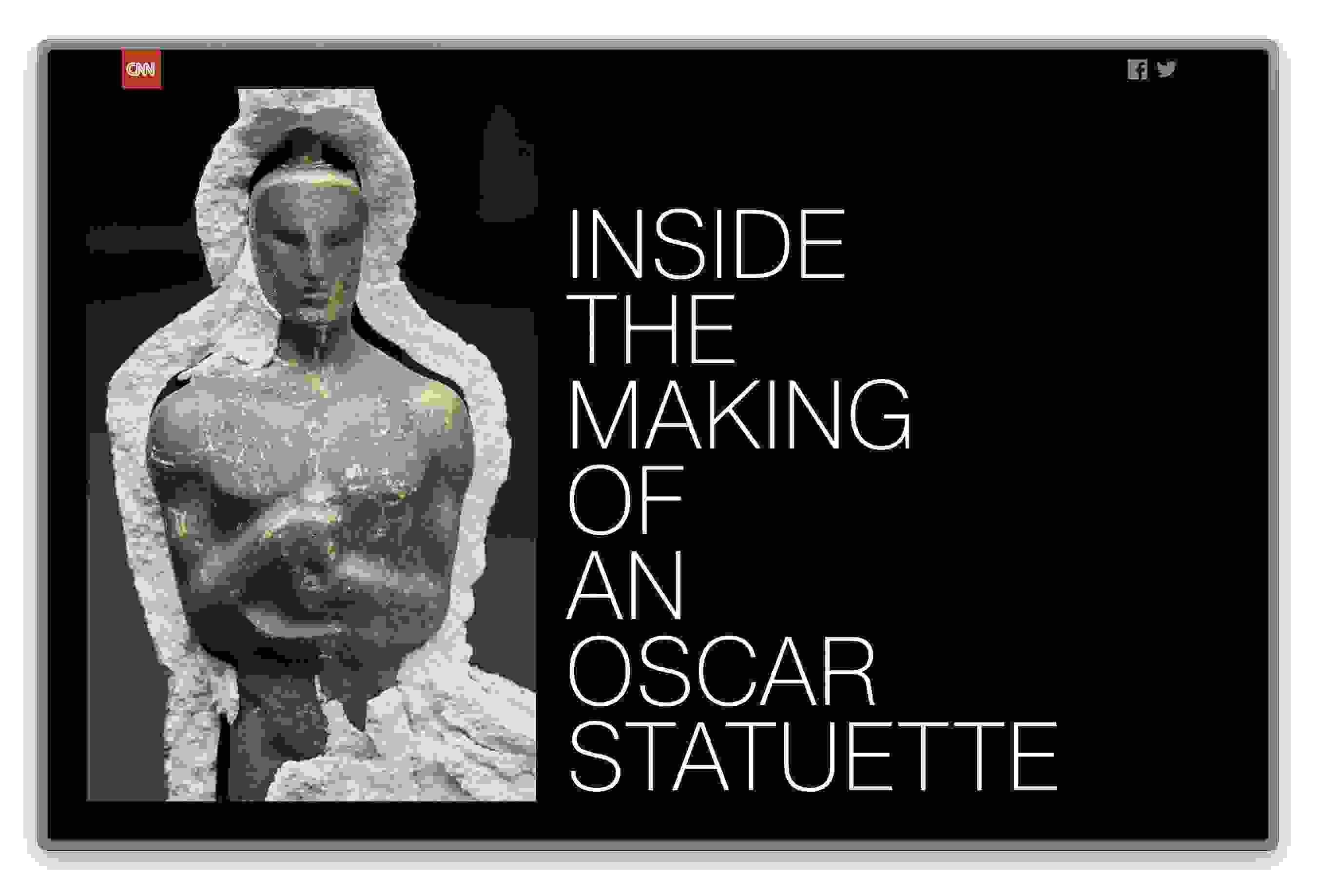 Making of an Oscar statuette