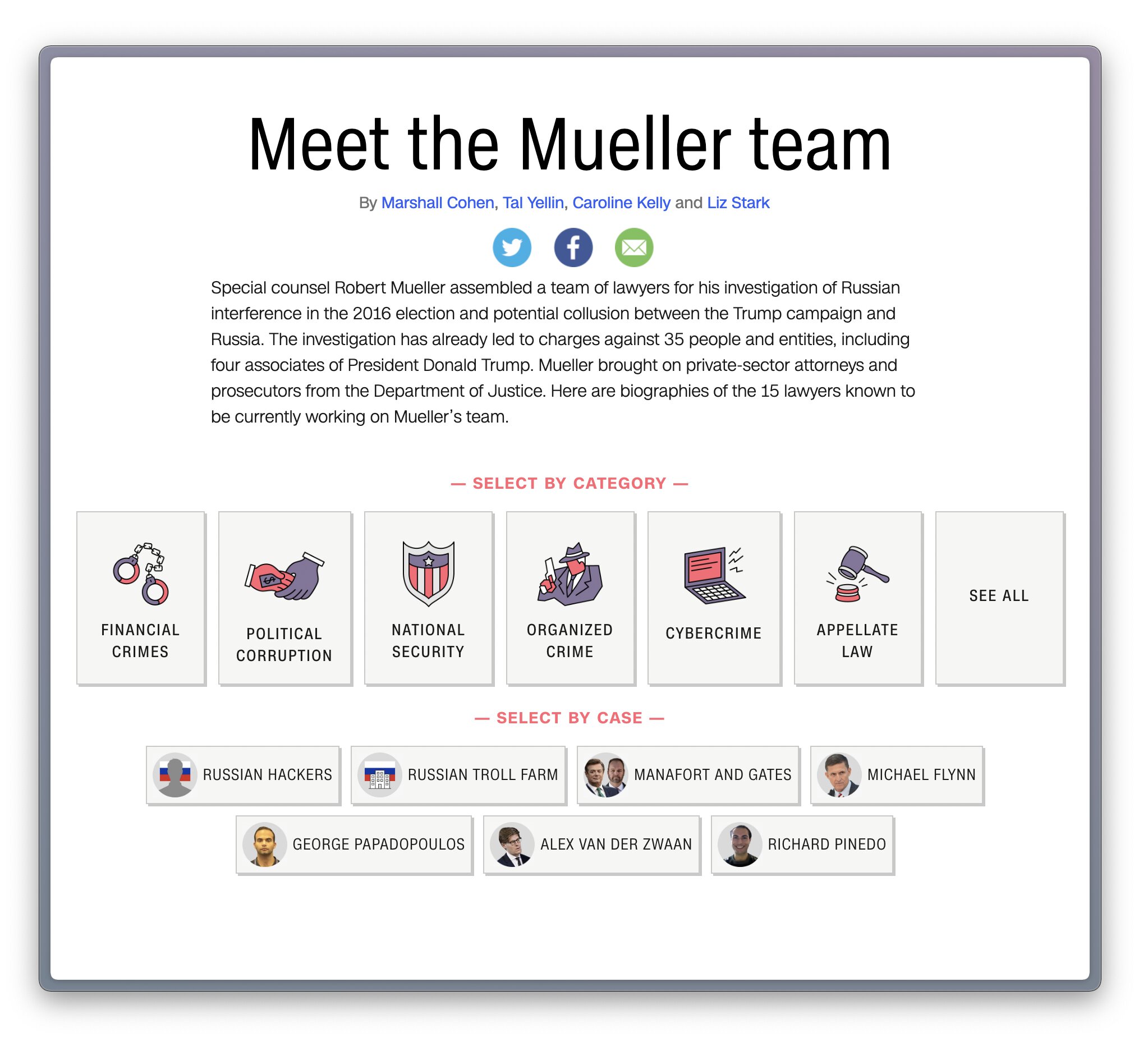 Meet the Mueller team